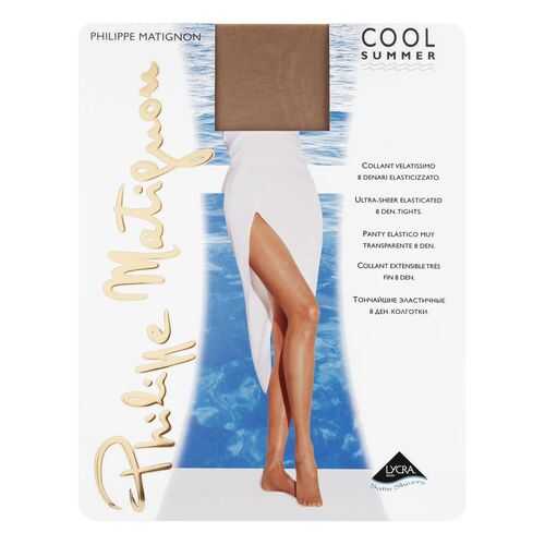 Колготки Philippe Matignon COOL SUMMER 8 / The (Чай) / 4 (L) в Serge