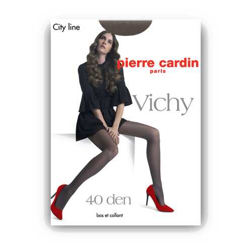 Колготки женские Pierre Cardin VICHY 40 серо-телесные 5 (XL) в Serge